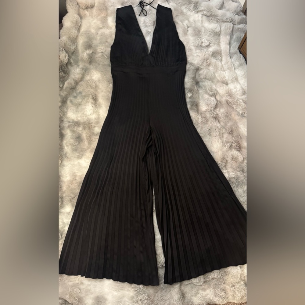The A&F Giselle Pleated Jumpsuit - Picture 3 of 6